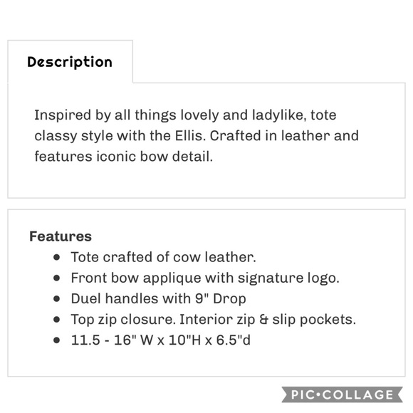 Kate Spade Robinson Street Ellis Tote - NWT - Picture 8 of 8